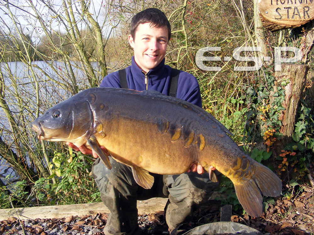 Here’s another late report from Ben Tipney with news of a lovely looking mirror from Thorney Weir last November:
